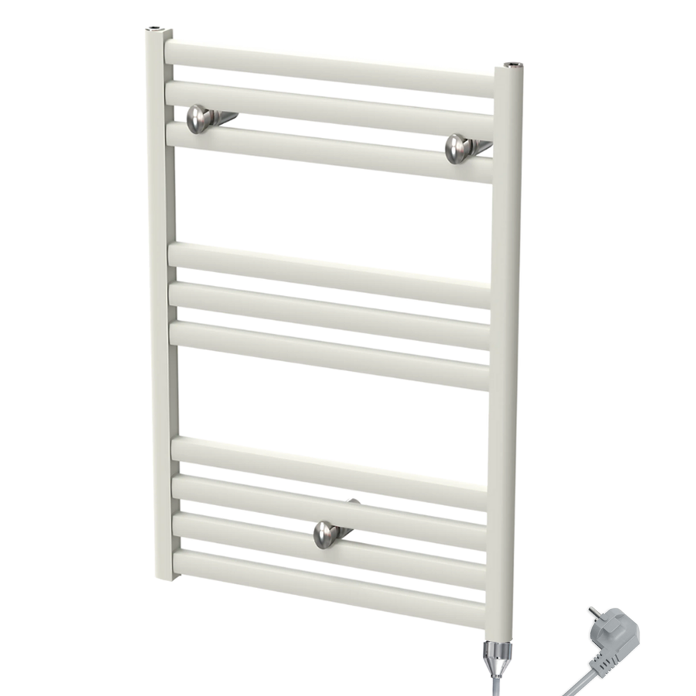 Elektrikli Kırık Beyaz Havlupan 490 x 700 Alüminyum