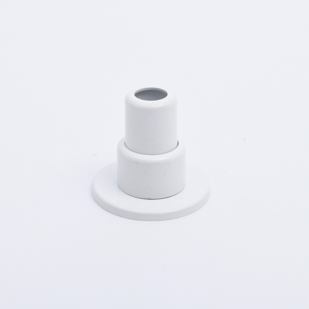 HAVLUPAN YAYLI BEYAZ PLASTİK BORU GİZLEME 6 CM