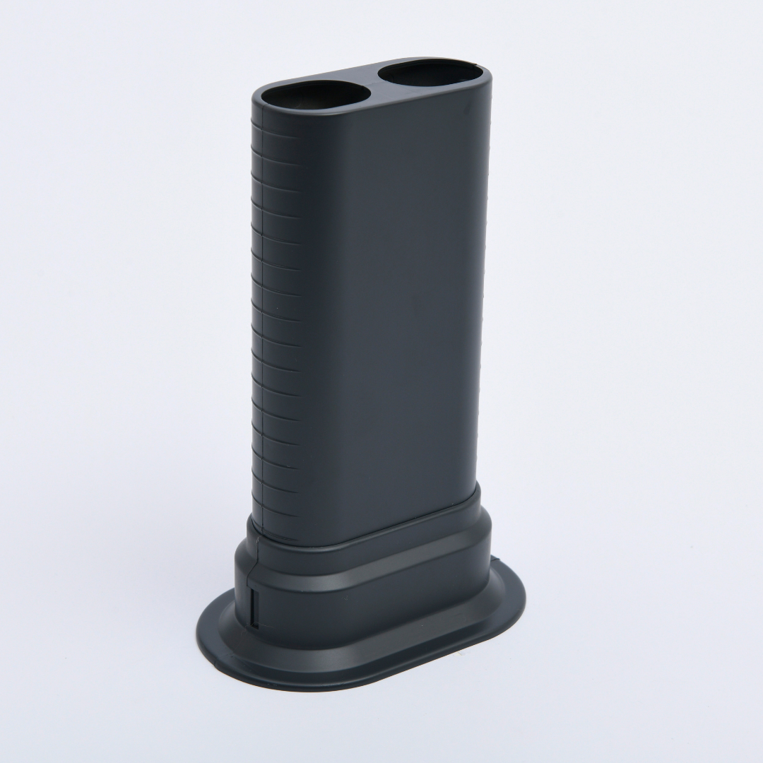 AYARLI ÇİFTLİ PLASTİK OVAL 16-20 7016 ANTRASİT MAT GİZLEME