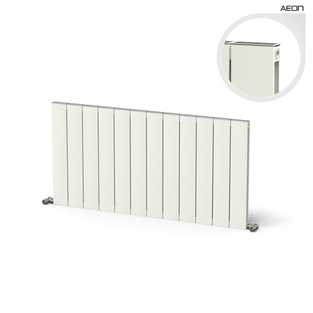 Juno Alüminyum Radyatör 600 mm - 1200 mm (12 Dilim) - Beyaz (RAL9010)