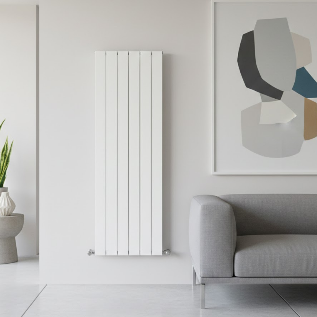 Hestia 1500 x 540 (6 Dilim) Beyaz RAL9010  Alüminyum Radyatör