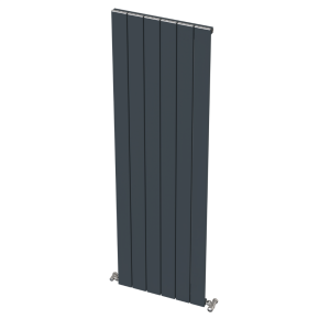 Hestia 1500 x 540 (6 Dilim) Antrasit Alüminyum Radyatör