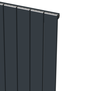Hestia 1500 x 540 (6 Dilim) Antrasit Alüminyum Radyatör