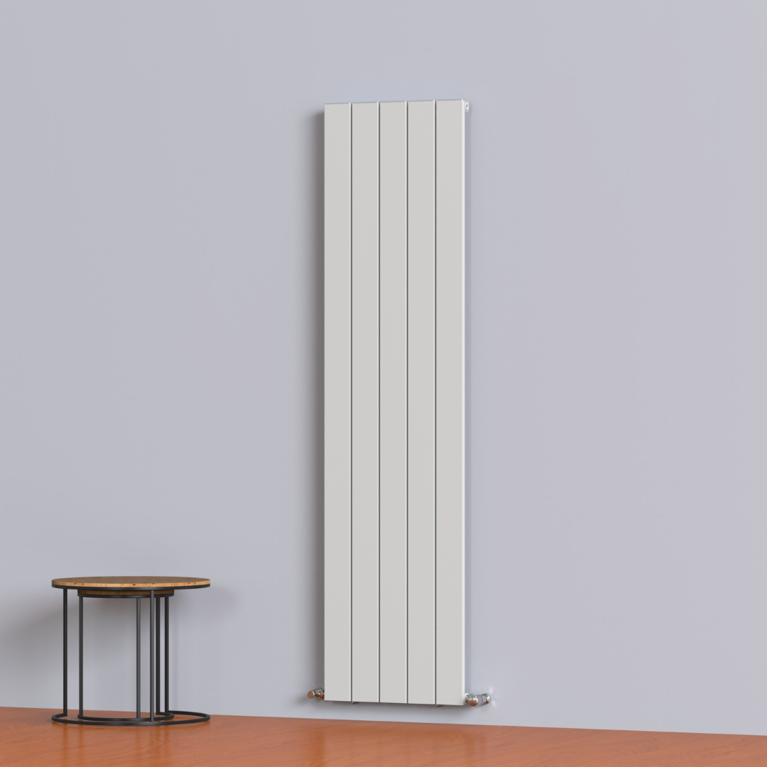 Hestia 1500 x 450 (5 Dilim) Beyaz RAL9010  Alüminyum Radyatör