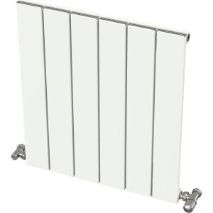 Hestia Alüminyum Radyatör Beyaz (RAL9010) - 600 mm - 535 mm (6 Dilim)
