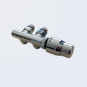 H Ventil Termostatikli Köşe Vana Krom Sağ (Pex 16*2)