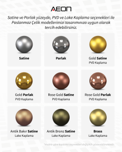 Tora Mitred Paslanmaz Dizayn Havlupan