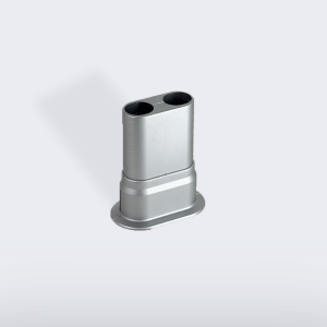 AYARLI ÇİFTLİ PLASTİK MAT GRİ BORU GİZLEME PEX