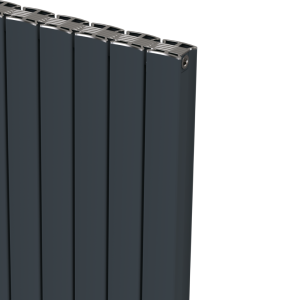 Luvre Alüminyum Radyatör Antrasit (RAL7016) - 1750 mm - 205 mm (3 Dilim)