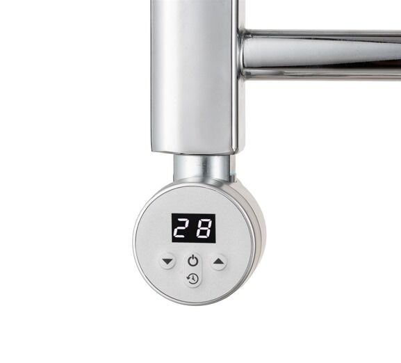 Dijital Yuvarlak Krom Element 200w