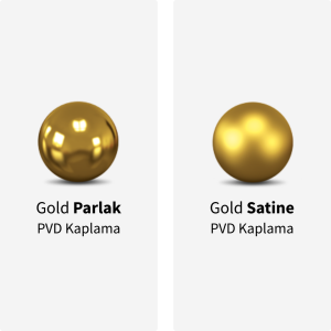 Econox Paslanmaz Dizayn Havlupan Gold - SATİNE - 1200 x 500