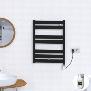 Elektrikli Dekoratif Havlupan Diana Siyah