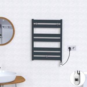 Elektrikli Dekoratif Havlupan Diana Antrasit