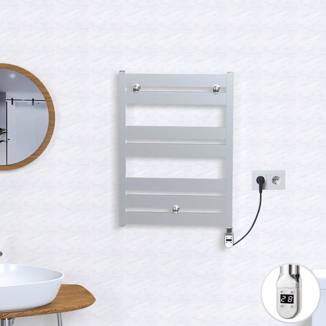 Elektrikli Dekoratif Havlupan Diana Mat Eloksal