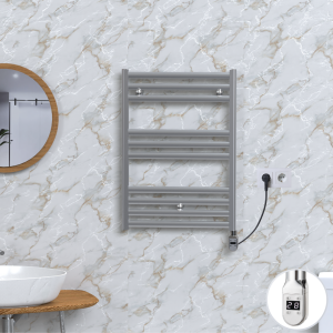 Elektrikli Dekoratif Havlupan Banio Mat Eloksal