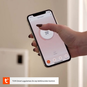 A-Line Elektrikli Konvektör Panel Isıtıcı 750w Antrasit