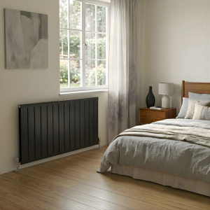 Juno-P 600 x 1400 (11 Dilim) Siyah Alüminyum Radyatör(