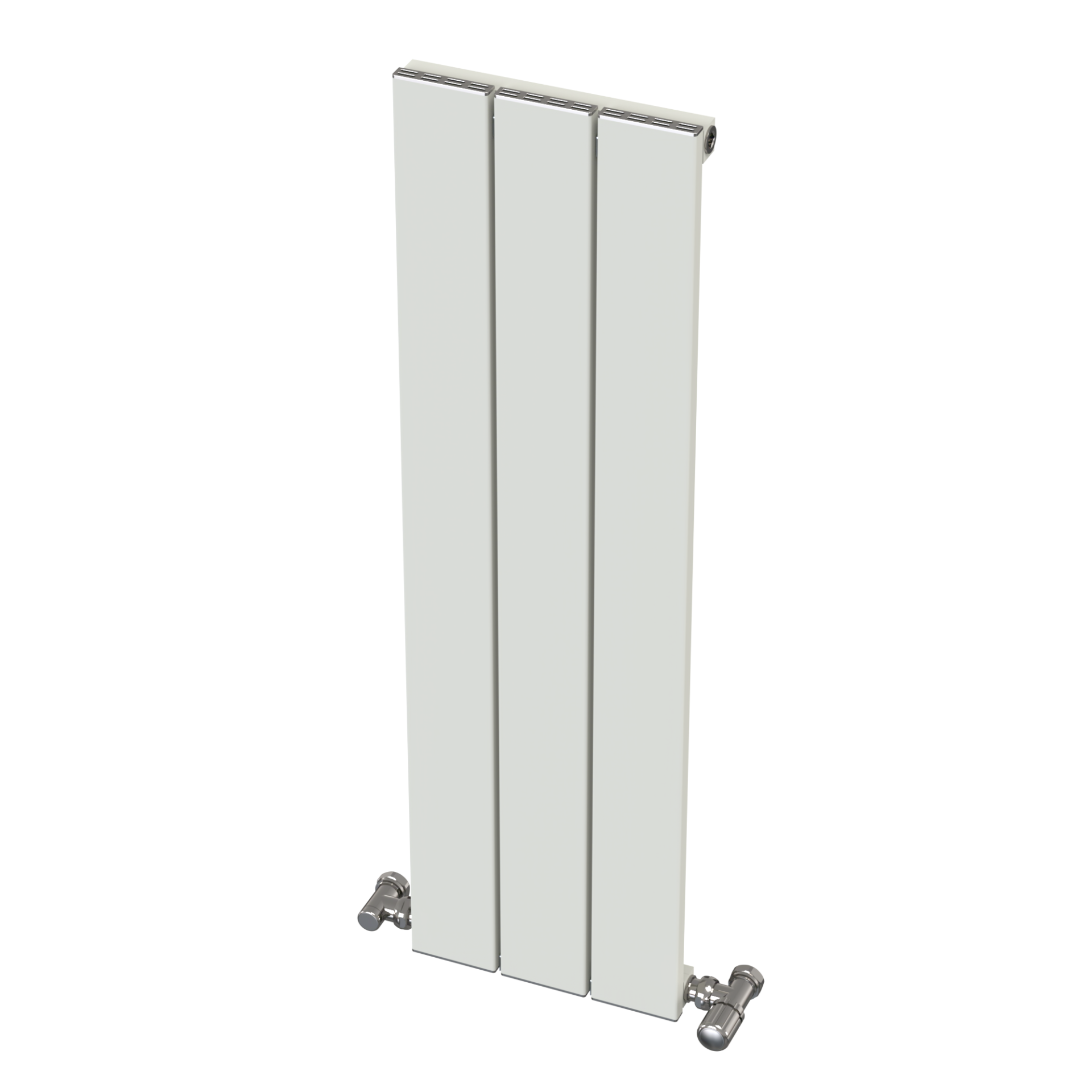 Hestia Alüminyum Radyatör 900 mm - 265 mm (3 Dilim) - Beyaz (RAL9010)
