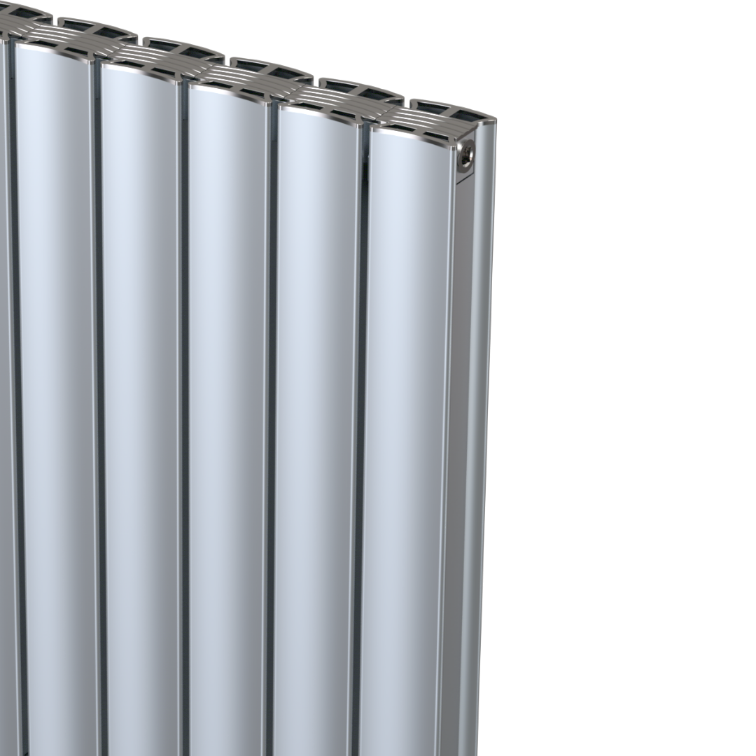 Luvre Alüminyum Radyatör Mat Eloksal (0010) - 1500 mm - 345 mm (5 Dilim)