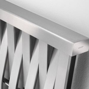 Wave Vertical Paslanmaz Dizayn Radyatör 2070 X 550 - SATİNE