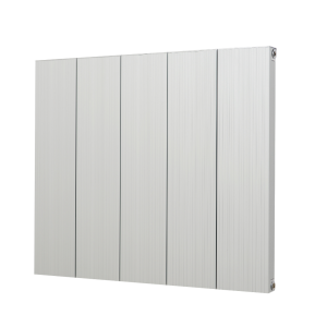 Porte Alüminyum Radyatör 1750 mm - 278 mm (2 Dilim) - Siyah (RAL9005)