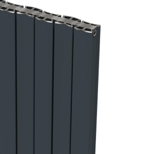 Virtu Alüminyum Radyatör Antrasit (RAL7016) - 1750 mm - 1535 mm (22 Dilim)