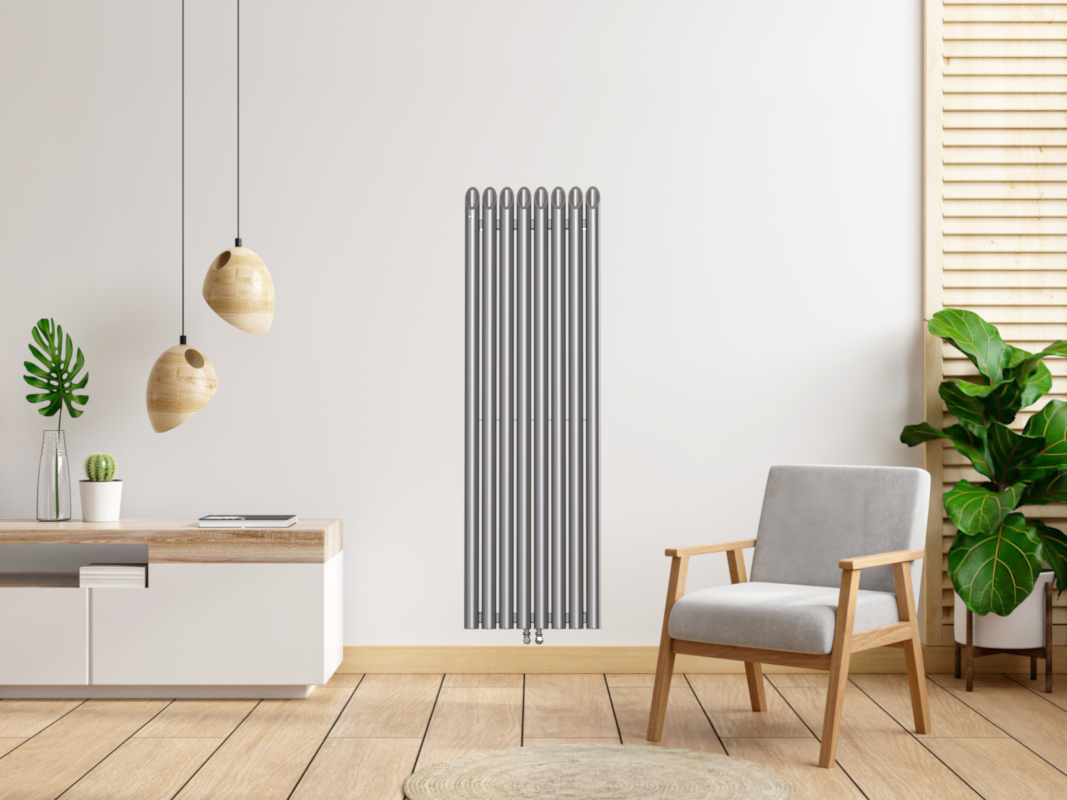 Bamboo Wall Paslanmaz Dizayn Radyatör 1800 X 80 - PARLAK