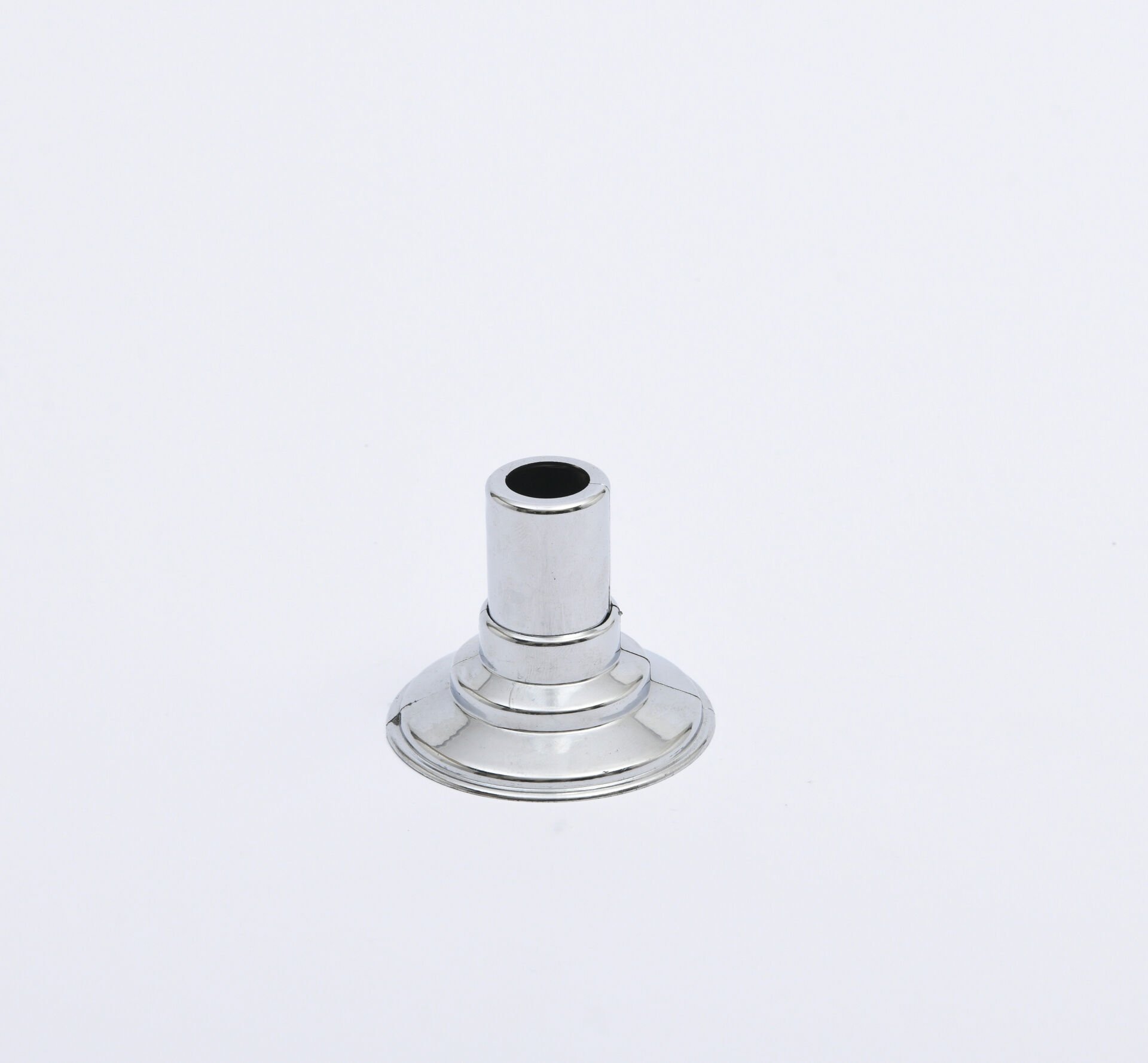 AYARLI HAVLUPAN BORU GİZLEME PLASTİK KROM  4-7 CM