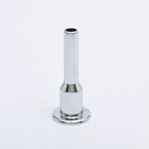 TEKLİ PLASTİK BORU GİZLEME KROM 16 CM