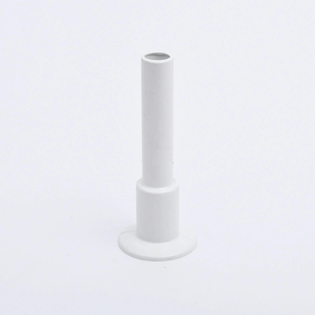 TEKLİ PLASTİK BORU GİZLEME BEYAZ 16 CM