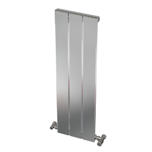 Hestia Alüminyum Radyatör 900 mm - 265 mm (3 Dilim) - Parlak Eloksal (0200)