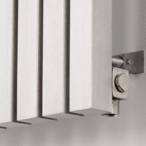 Kare E Paslanmaz Dizayn Radyatör 600 X 490 - PARLAK