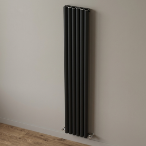 Kural Alüminyum Radyatör Siyah (RAL9005) - 1500 mm - 295 mm (6 Dilim)