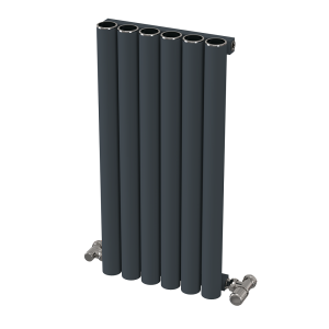 Kural Alüminyum Radyatör Antrasit (RAL7016) - 600 mm - 295 mm (6 Dilim)