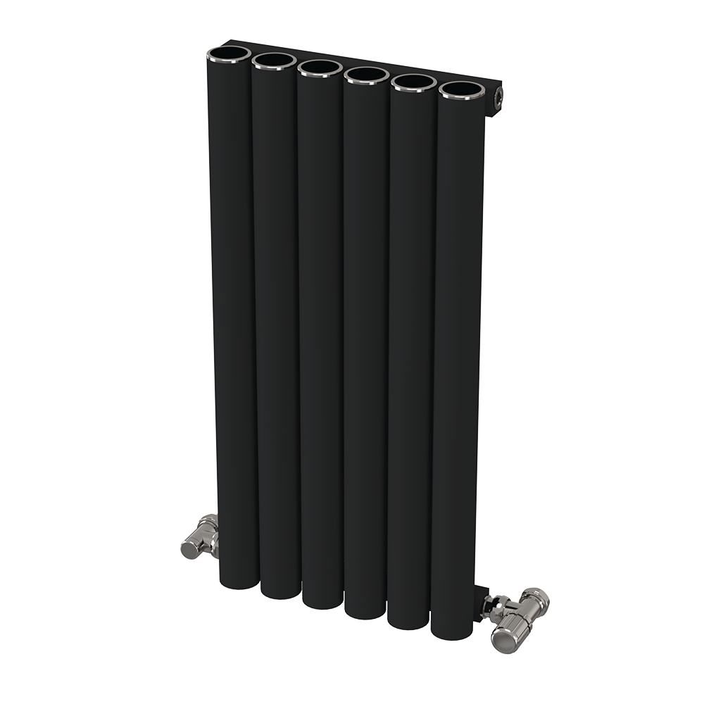 Kural Alüminyum Radyatör Siyah (RAL9005) - 600 mm - 295 mm (6 Dilim)