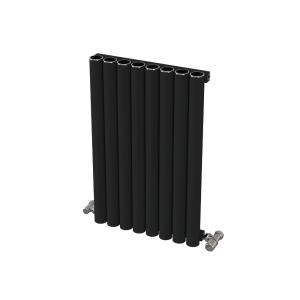 Kural Alüminyum Radyatör Siyah (RAL9005) - 600 mm - 395 mm (8 Dilim)