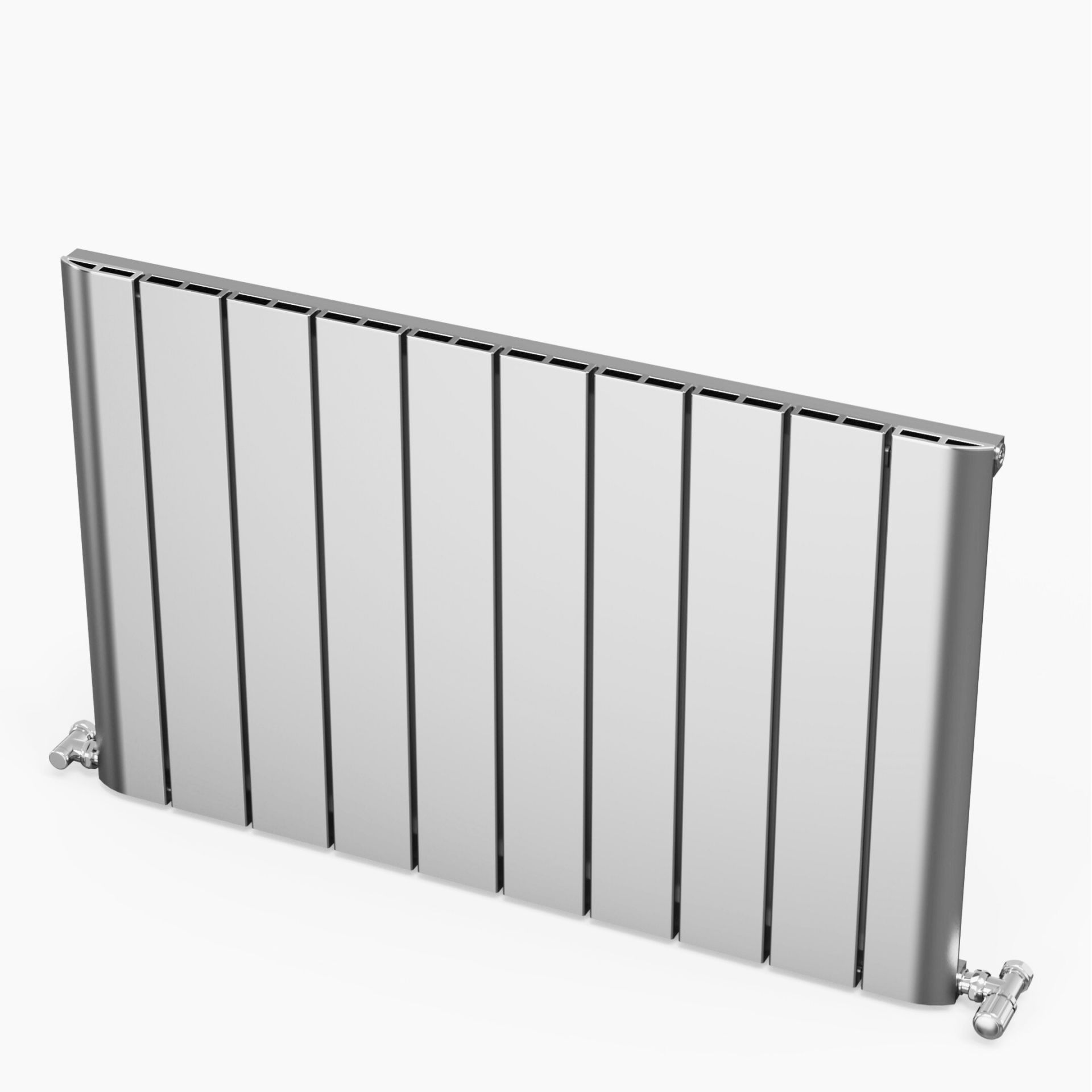 Triton Alüminyum Radyatör Parlak Eloksal (0200) - 600 mm - 945 mm (10 Dilim)