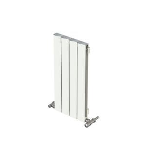 Smyrna Alüminyum Radyatör 600 mm - 275 mm (4 Dilim) - Beyaz (RAL9010)