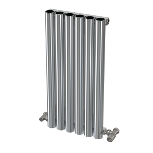 Kural Alüminyum Radyatör Parlak Eloksal (0200) - 600 mm - 295 mm (6 Dilim)