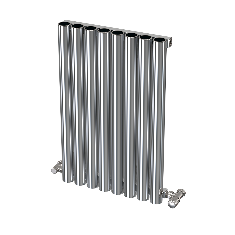 Kural Alüminyum Radyatör Parlak Eloksal (0200) - 600 mm - 395 mm (8 Dilim)