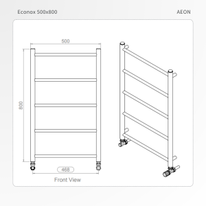 Econox Paslanmaz Dizayn Havlupan 800 x 500 - SATİNE - SATİNE
