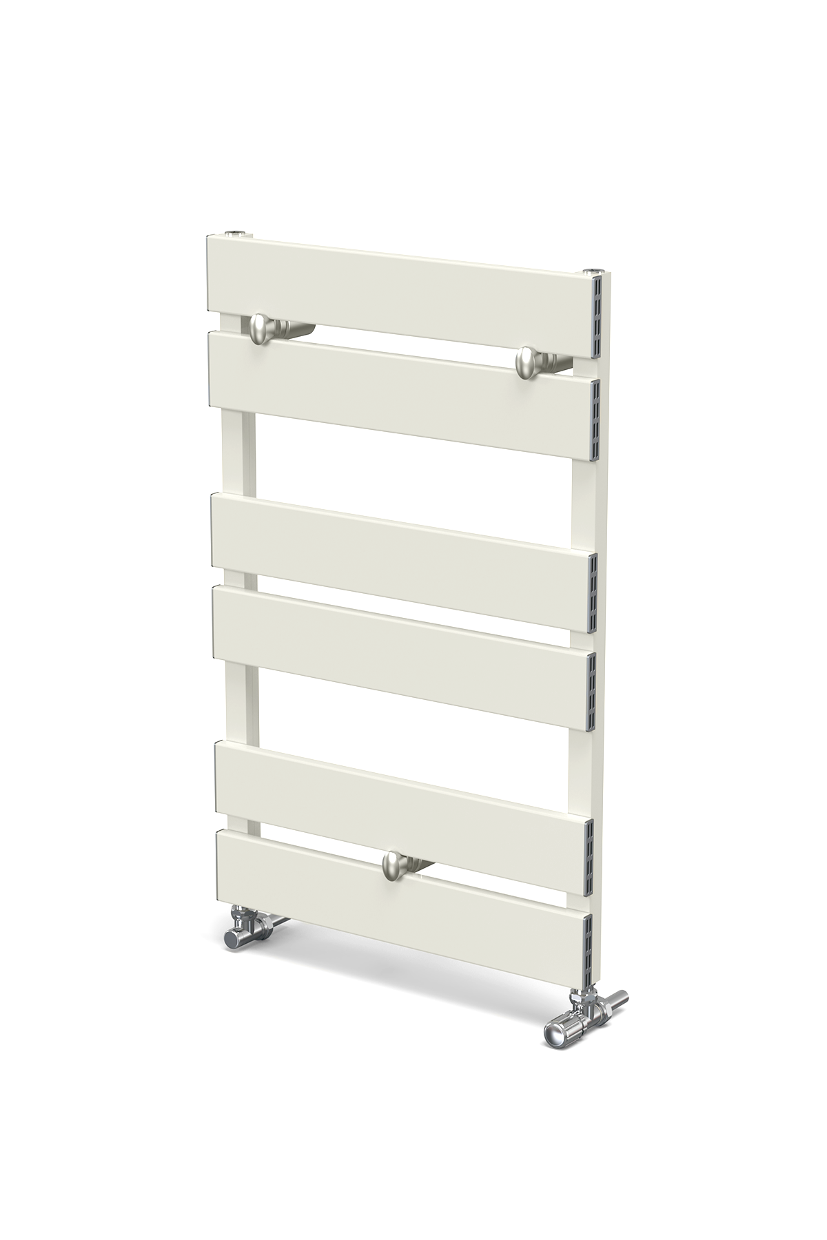 Hestia Bath Alüminyum Havlupan 779 mm - 400 mm (Aks:370 mm) - Beyaz (RAL9010)