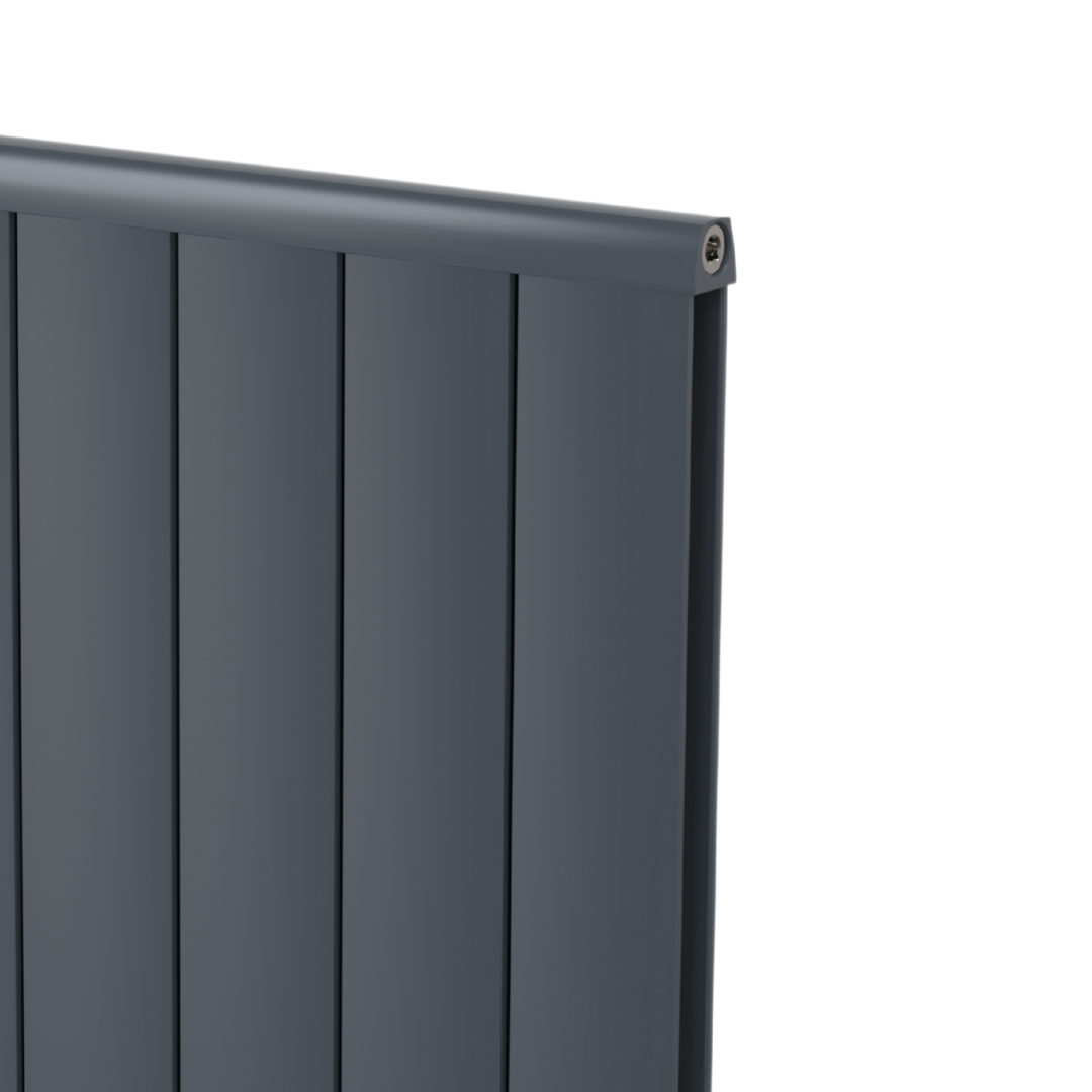 Juno-P Alüminyum Radyatör Antrasit (RAL7016) - 600 mm - 500 mm (5 Dilim)