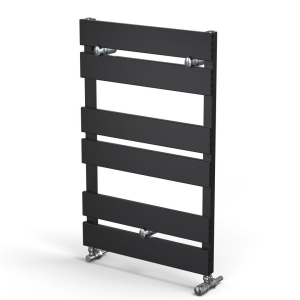 Hestia Bath Alüminyum Havlupan 779 mm - 490 mm (Aks:460 mm) - Siyah (RAL9005)