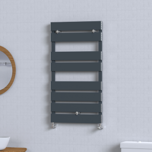 Hestia Bath Alüminyum Havlupan 995 mm - 400 mm (Aks:370 mm) - Antrasit (RAL7016)