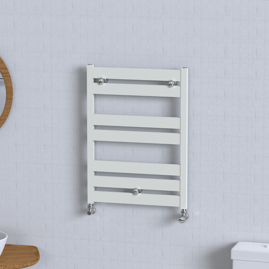 Diana Alüminyum Havlupan 690 mm - 485 mm (Aks:460 mm) - Beyaz (RAL9010)