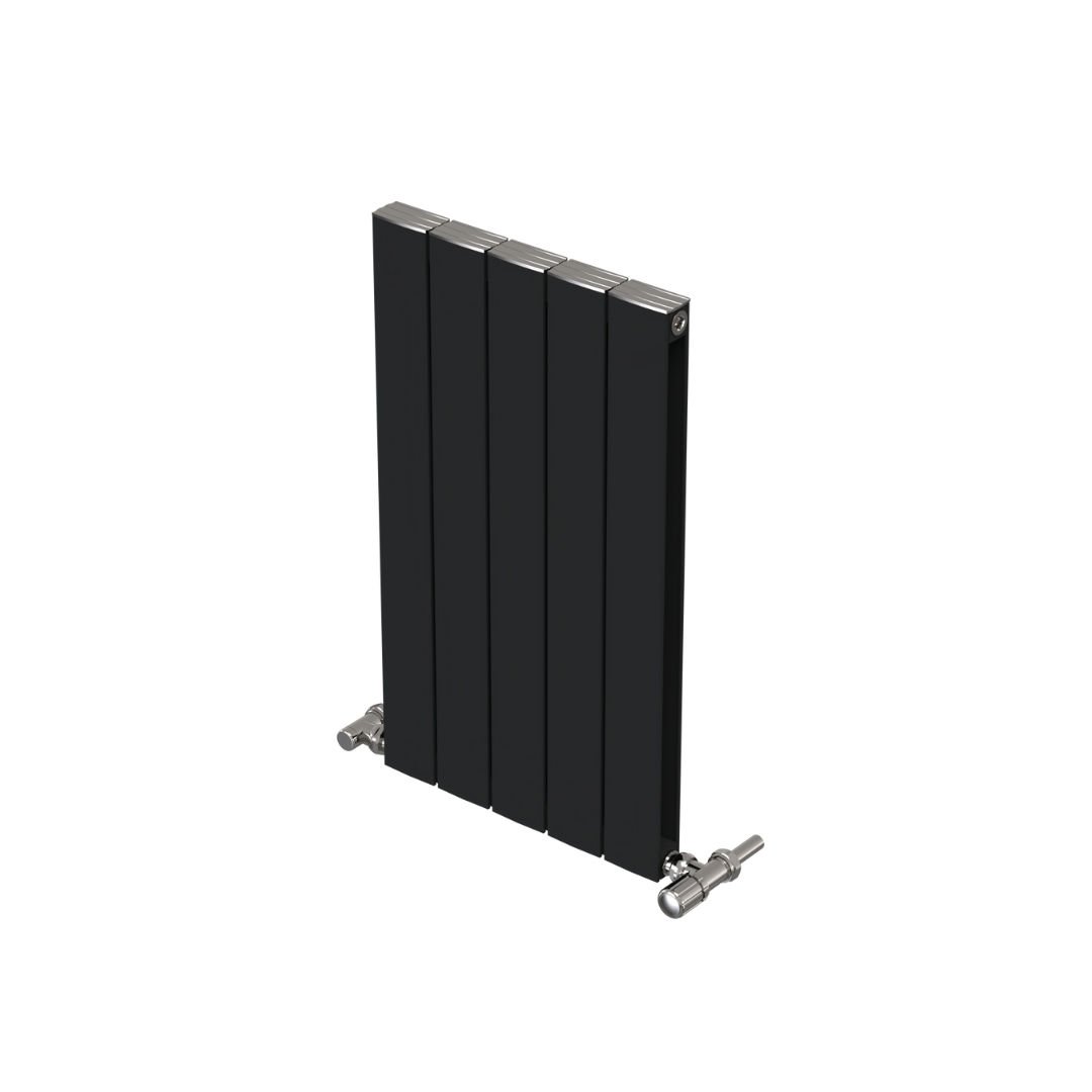 Smyrna Alüminyum Radyatör Siyah (RAL9005) - 600 mm - 345 mm (5 Dilim)