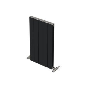 Smyrna Alüminyum Radyatör Siyah (RAL9005) - 600 mm - 345 mm (5 Dilim)