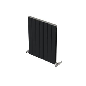 Smyrna Alüminyum Radyatör Siyah (RAL9005) - 600 mm - 485 mm (7 Dilim)