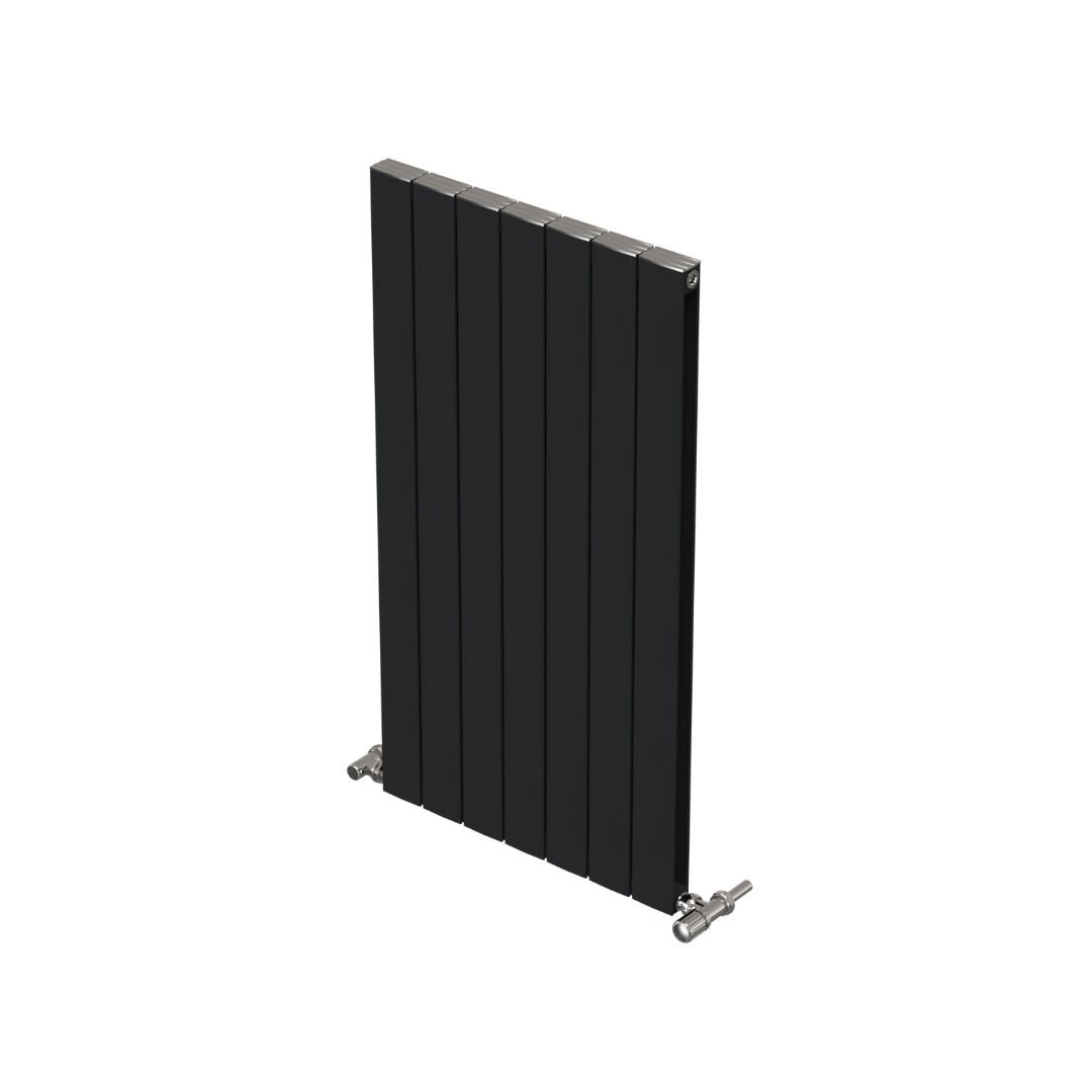 Smyrna Alüminyum Radyatör Siyah (RAL9005) - 900 mm - 485 mm (7 Dilim)